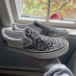 Snakeskin Vans